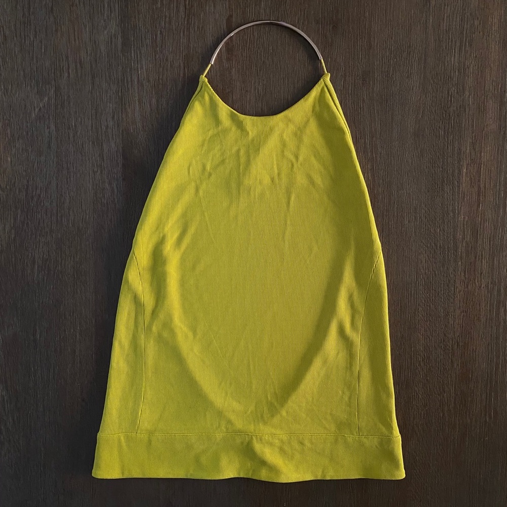 ZARA BACKLESS HALTER TOP